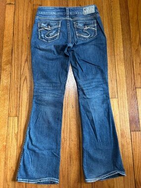 Silver Jeans  Blue Denim Western Bootcut Size 29W32L